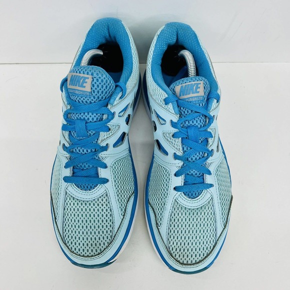 Nike Shoes Womens 8.5 Dual Fusion Lite 599560-414 Teal Blue Running Lace Up - Picture 4 of 11